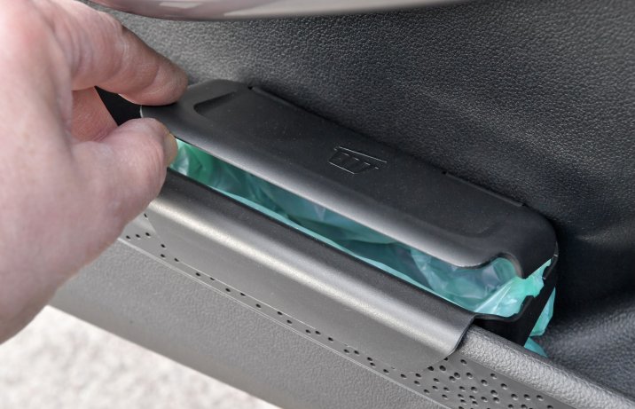 Skoda Fabia - śmietnik