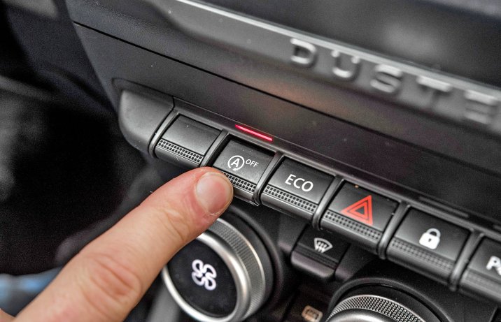 Dacia Duster TCe 150 EDC Journey – obsługa systemu start-stop