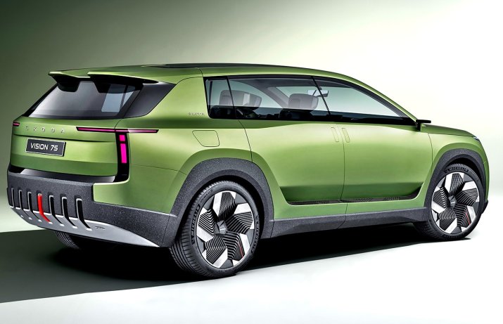 Skoda Vision 7S – tył