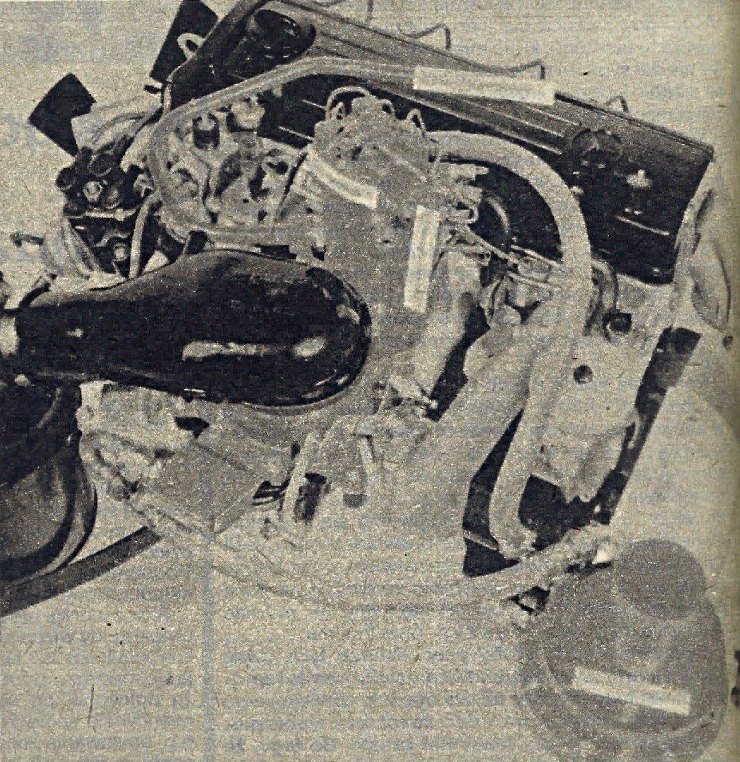 Mercedes S123 prototyp na wodór silnik