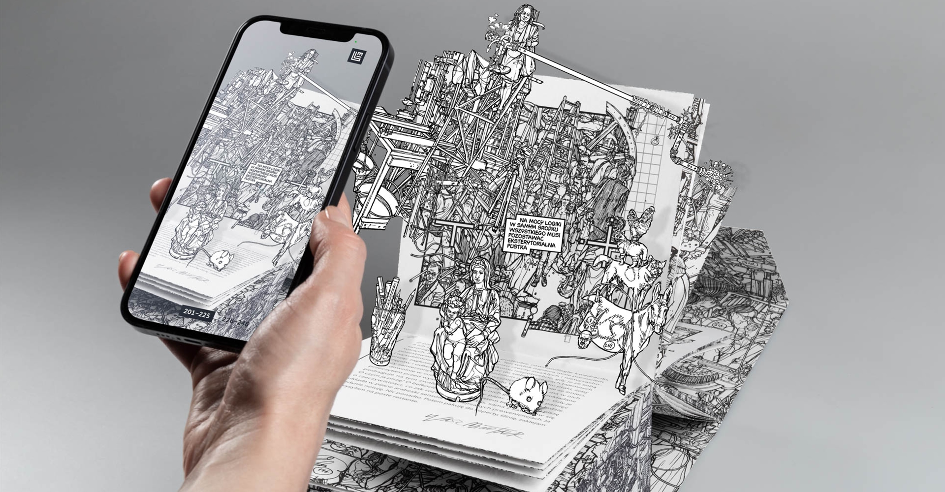 książka przyszłości i smartfon fotografia Grzegorz Kwiek