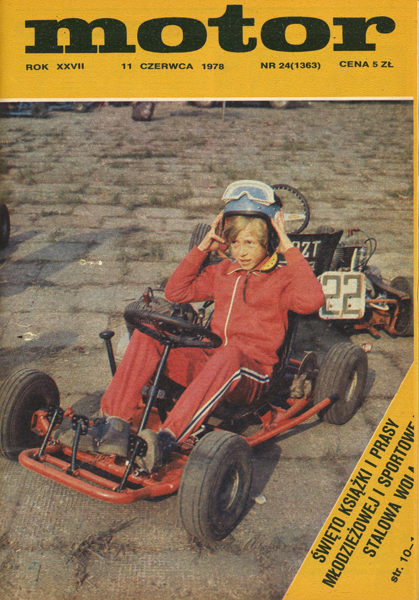 Motor numer 24 z 11 czerwca 1978 roku okładka