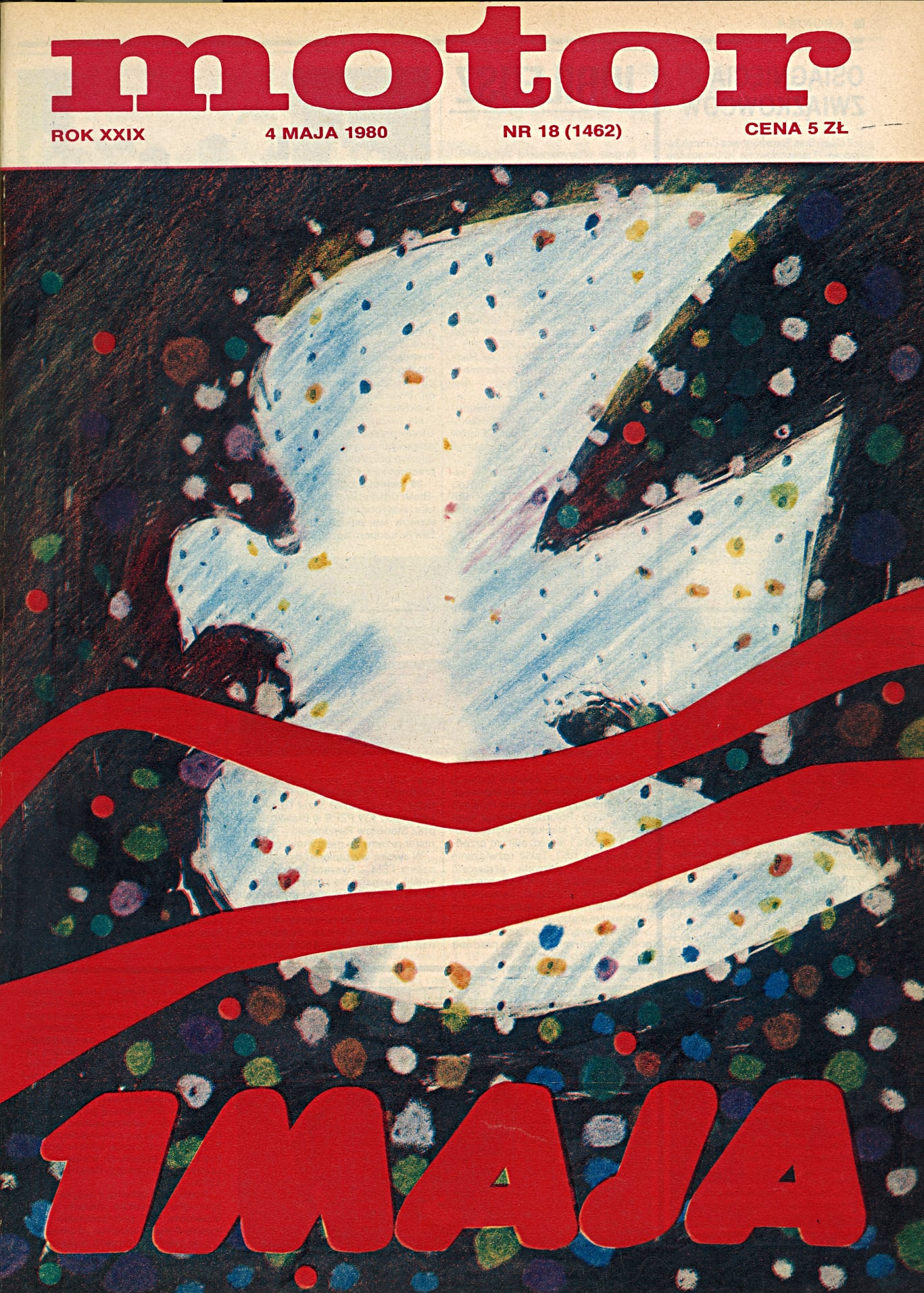 Motor numer 18 z 4 maja 1980 roku okładka