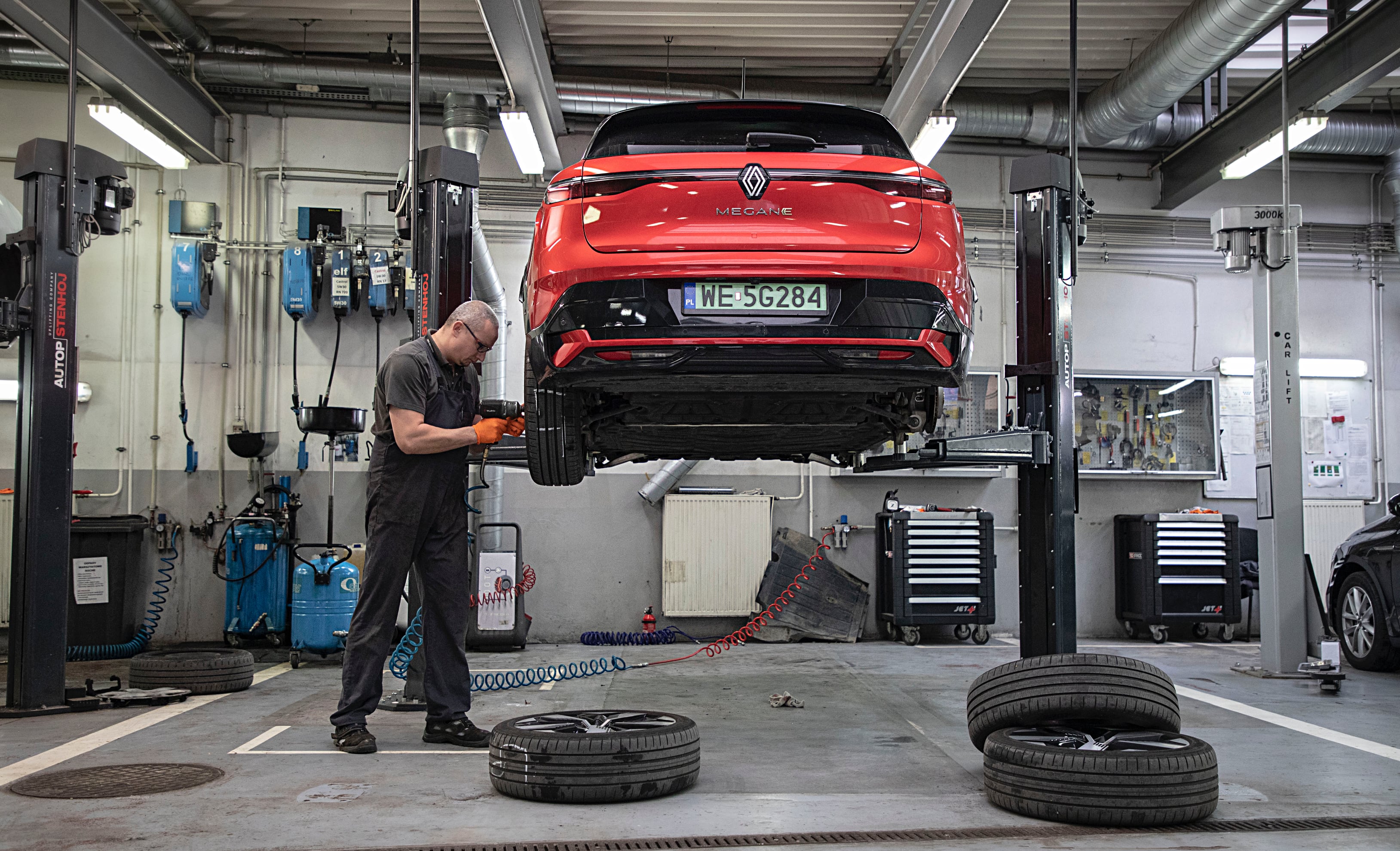 Renault Megane E-Tech EV60 techno wymiana opon