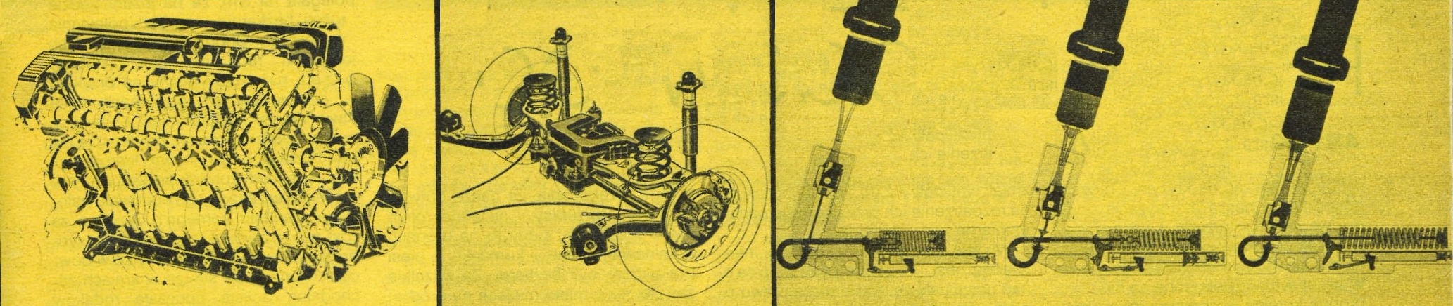BMW serii 3 E36 silnik zawieszenie pasy