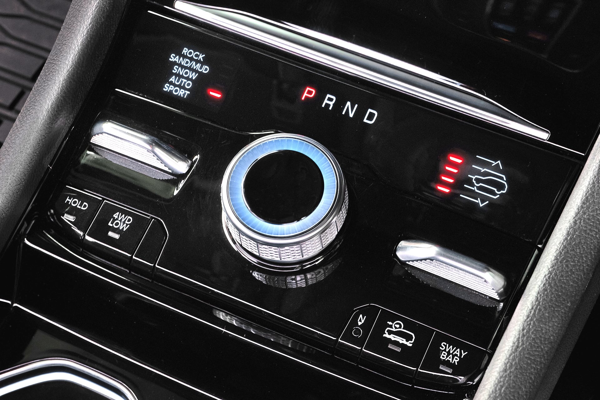 Jeep Grand Cherokee 4xe panel sterowania