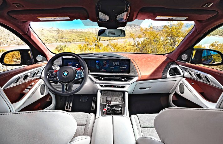 BMW XM – wnętrze