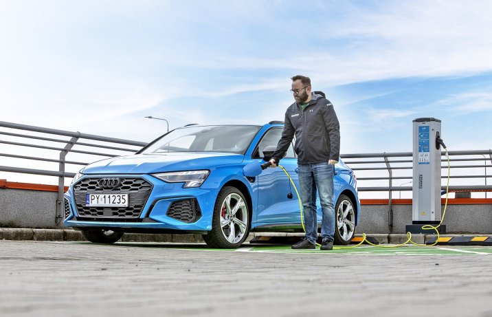 Audi A3 45 TFSI e – akumulator, ładowanie