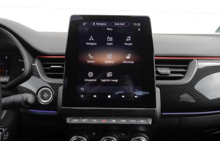 Renault Arkana - ekran