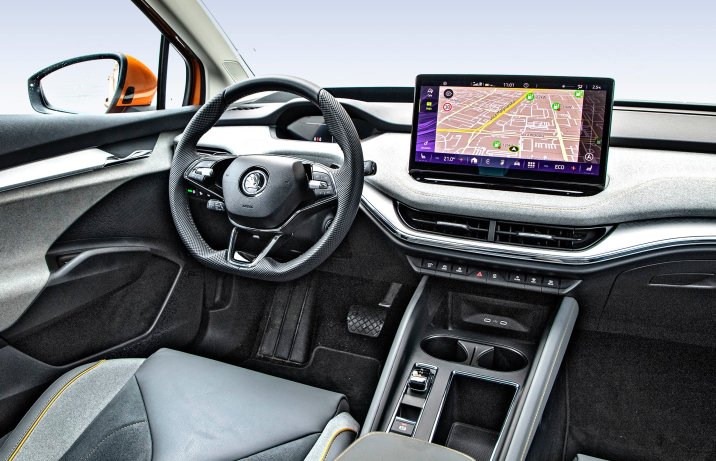 Skoda Enyaq Coupe – deska rozdzielcza