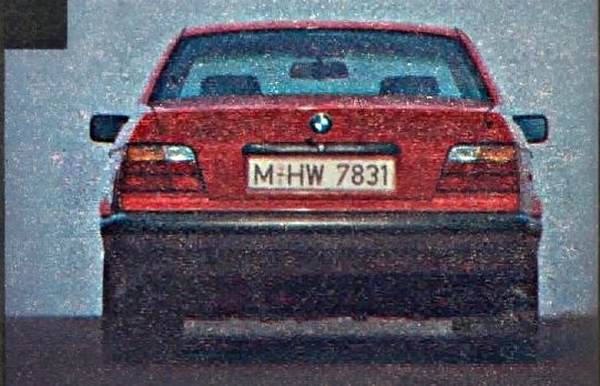 BMW serii 3 E36 – tył