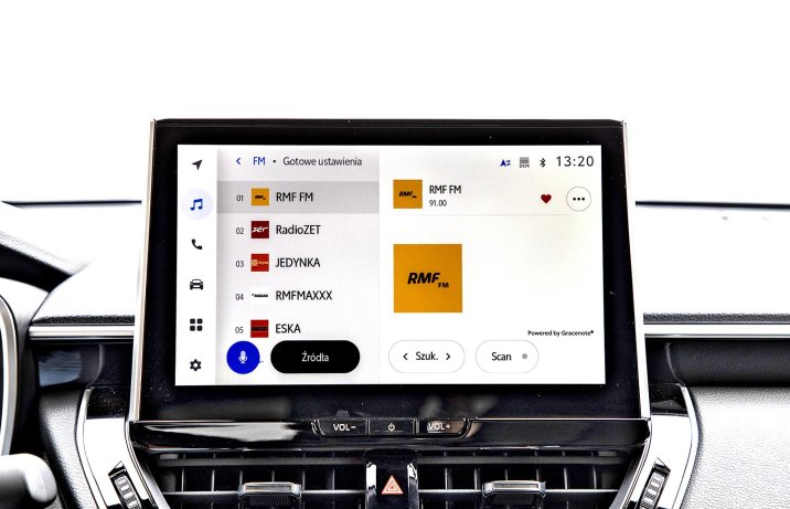 Toyota Corolla Cross 2.0 Hybrid AWD-i e-CVT – system operacyjny