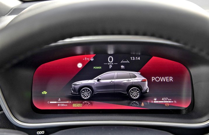 Toyota Corolla Cross 2.0 Hybrid AWD-i e-CVT – tryb Power