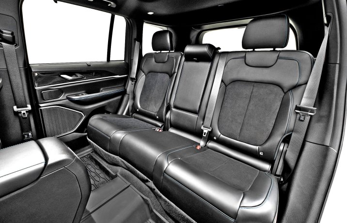 Jeep Grand Cherokee 4xe – wnętrze, fotele z tyłu