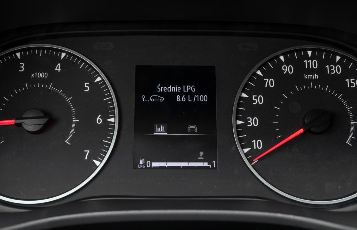 Dacia Sandero - zegary