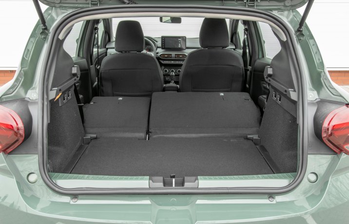 Dacia Sandero - bagażnik