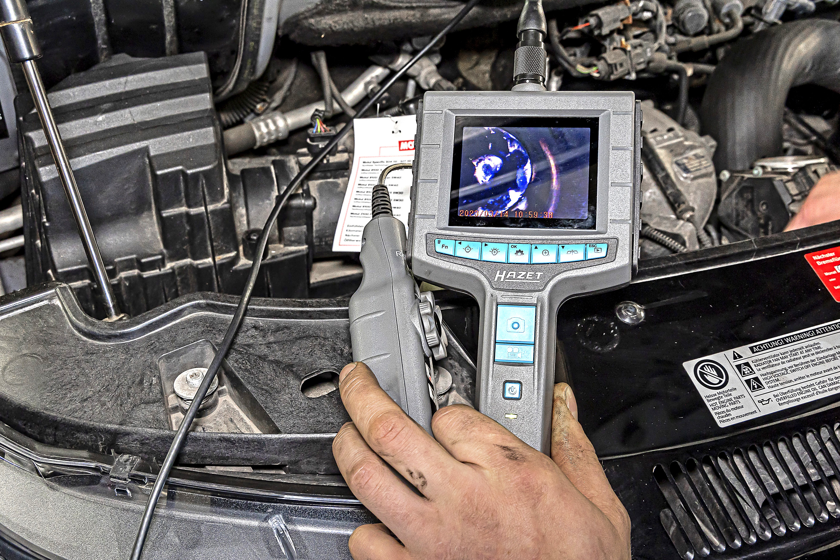 sprawdzanie silnika_endoskop