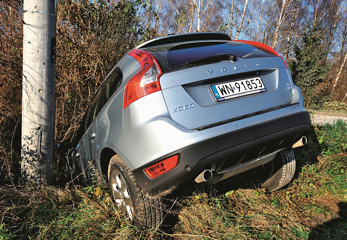 wypadek volvo xc60