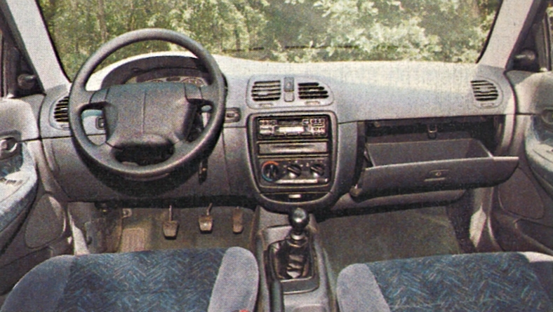 Daewoo Nubira deska rozdzielcza