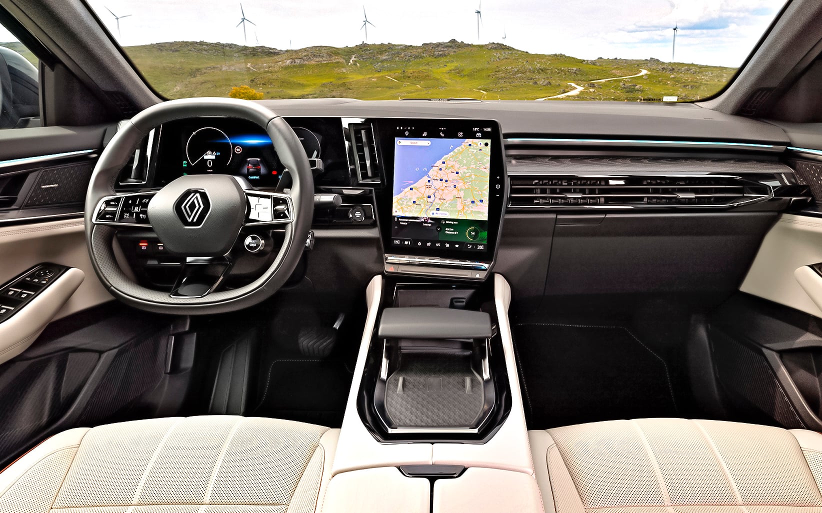 Renault Espace deska rozdzielcza