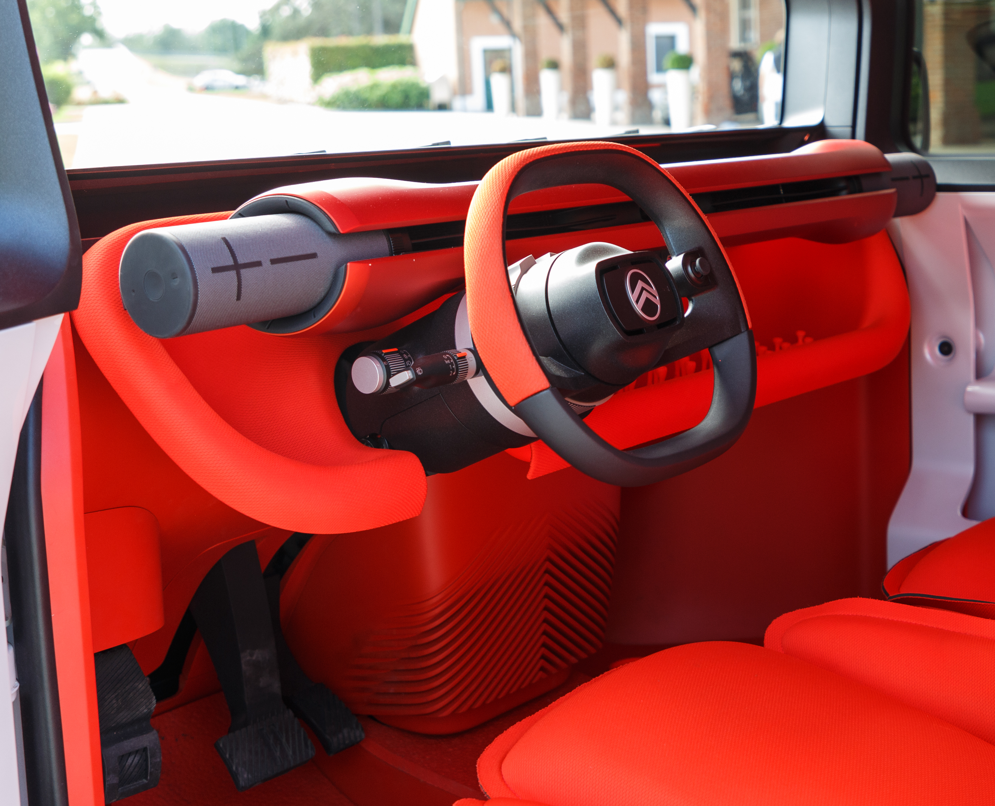 citroen oli wnętrze kierownica