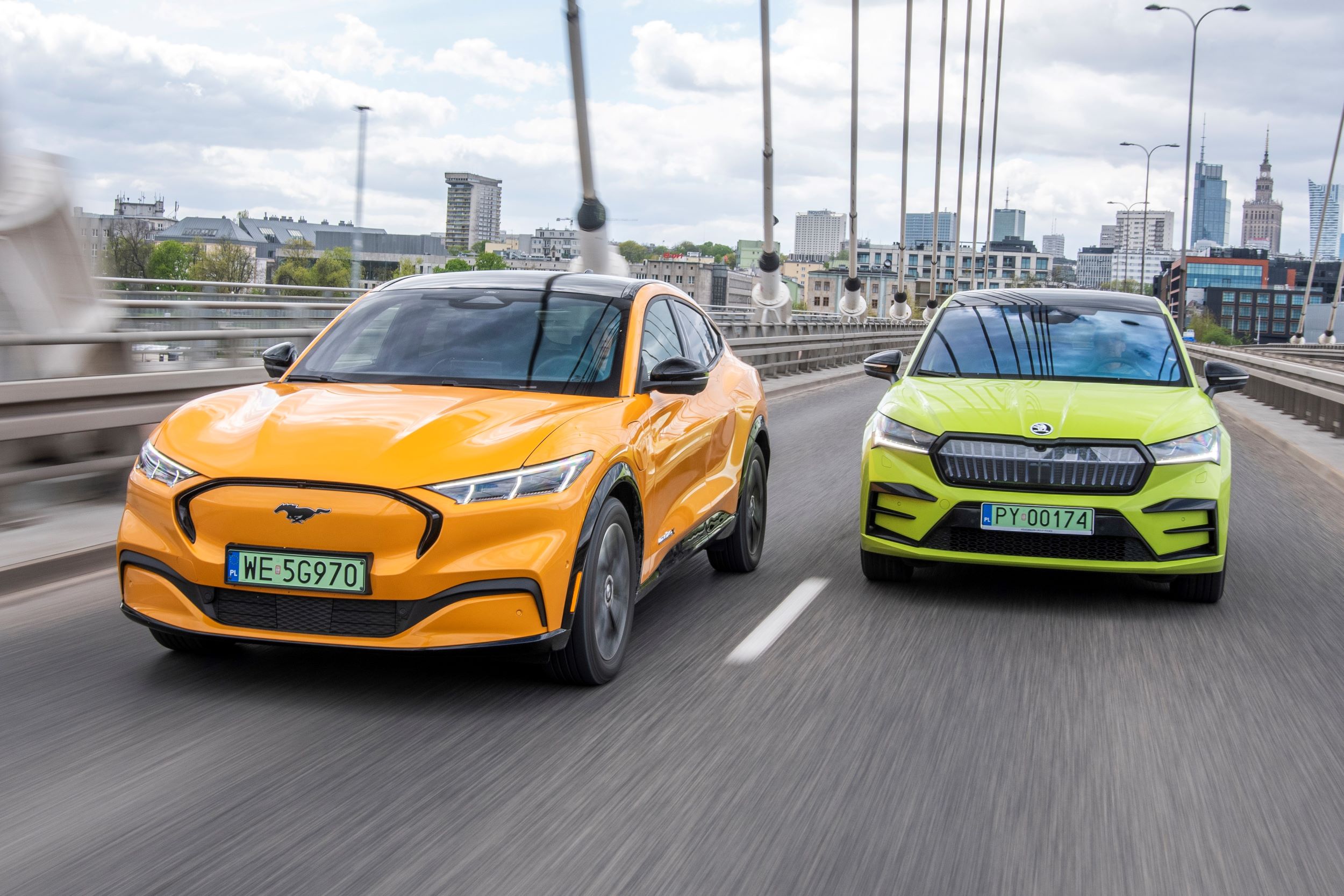Ford Mustang Mach-E, Skoda Enyaq Coupe 2