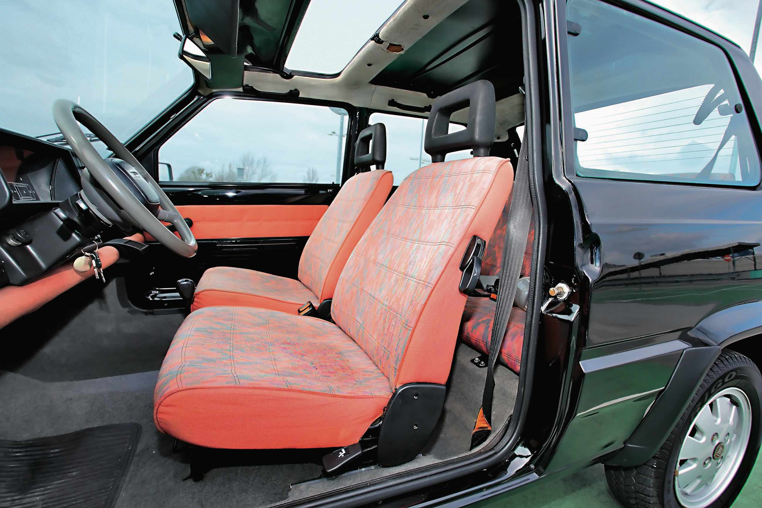 fiat panda pierwszej generacji fotele