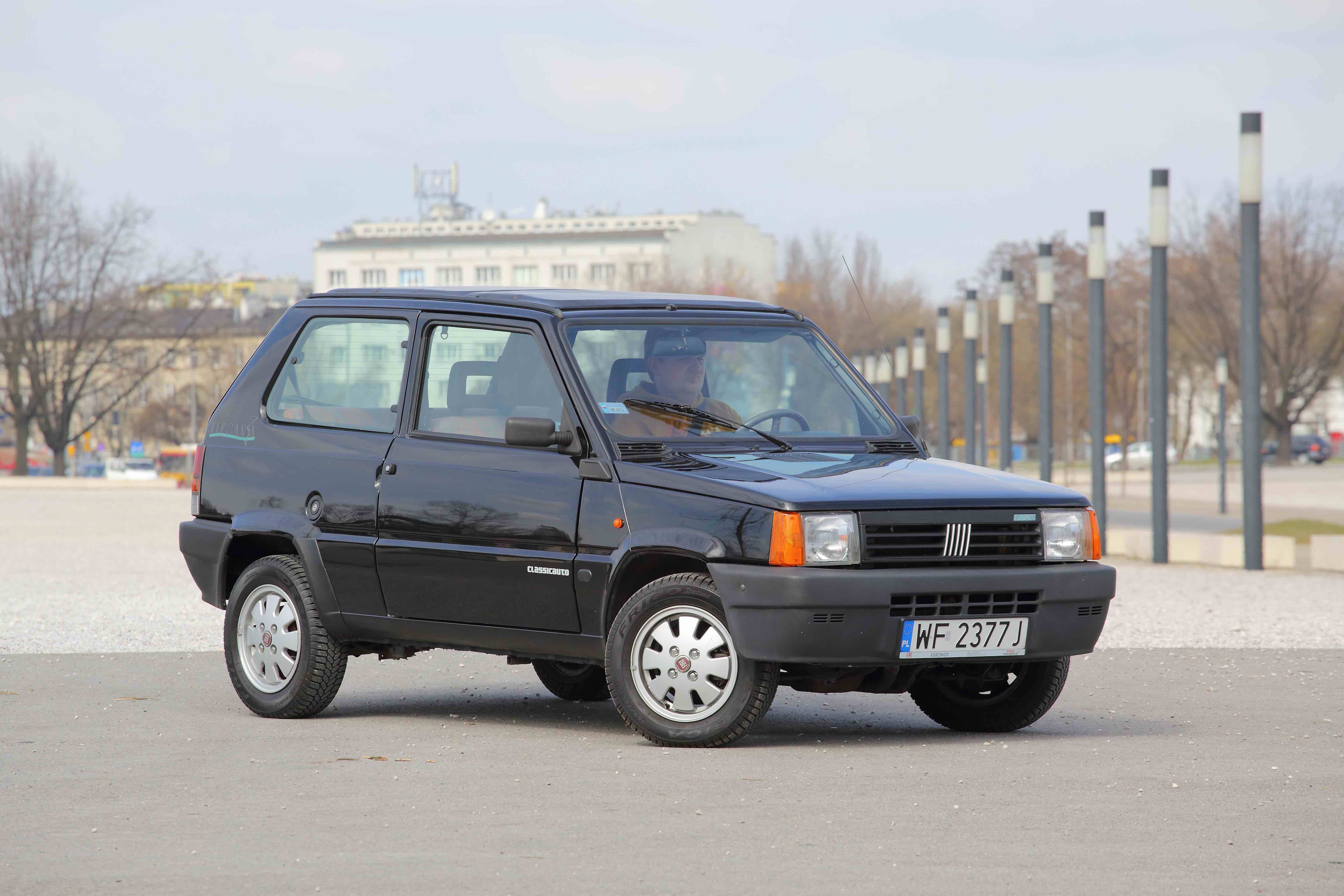 fiat panda pierwszej generacji przód i bok