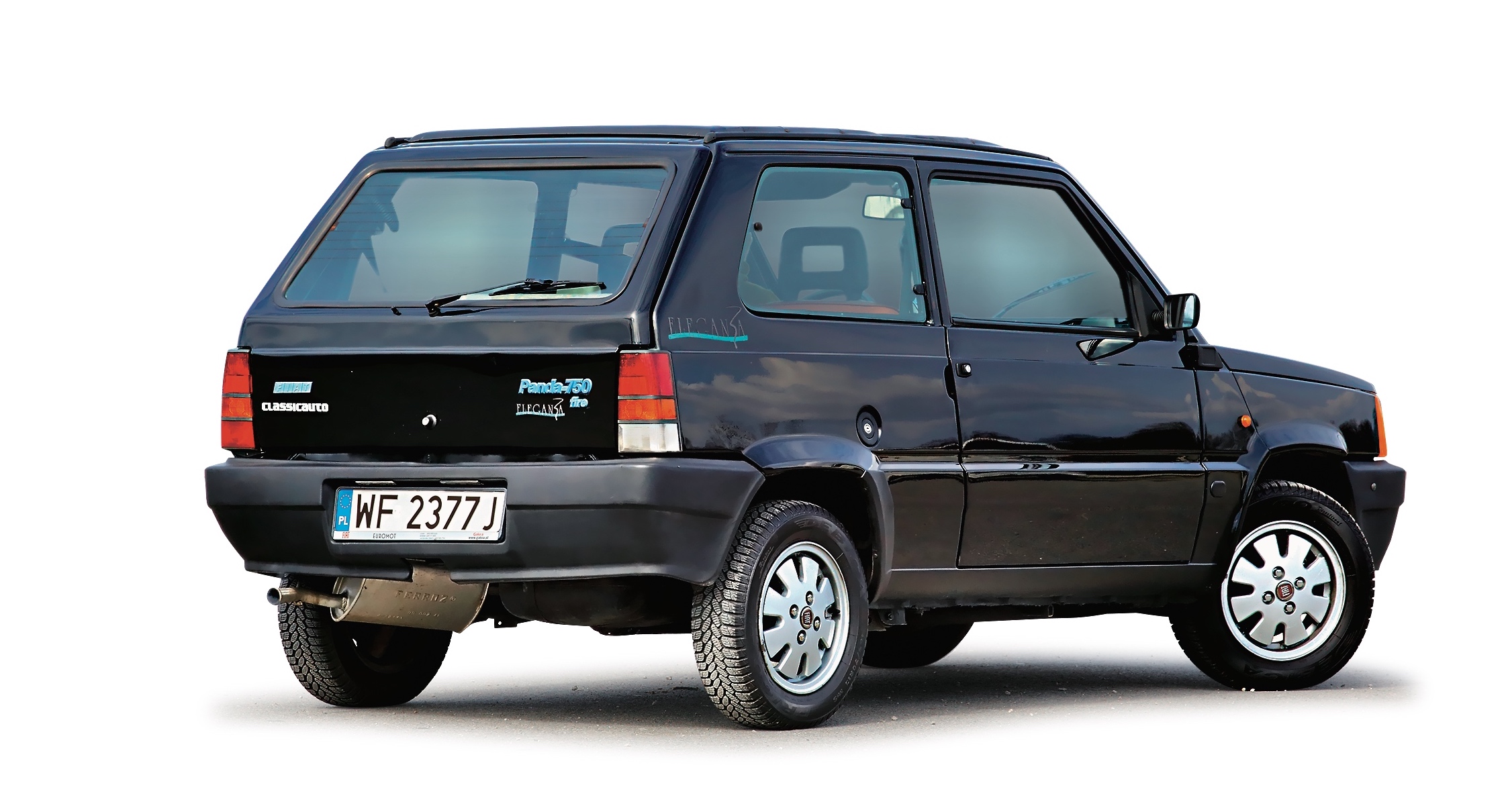 fiat panda pierwszej generacji tył i bok