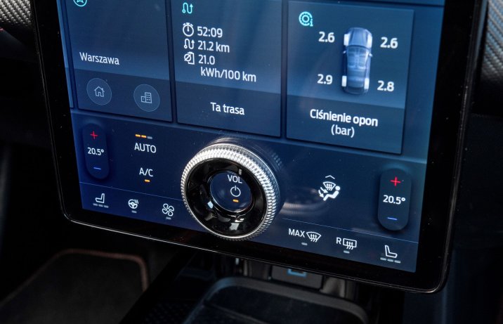 Ford Mustang Mach-E - ekran