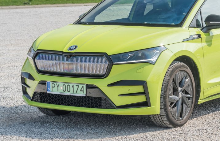 Skoda Enyaq Coupe - przód