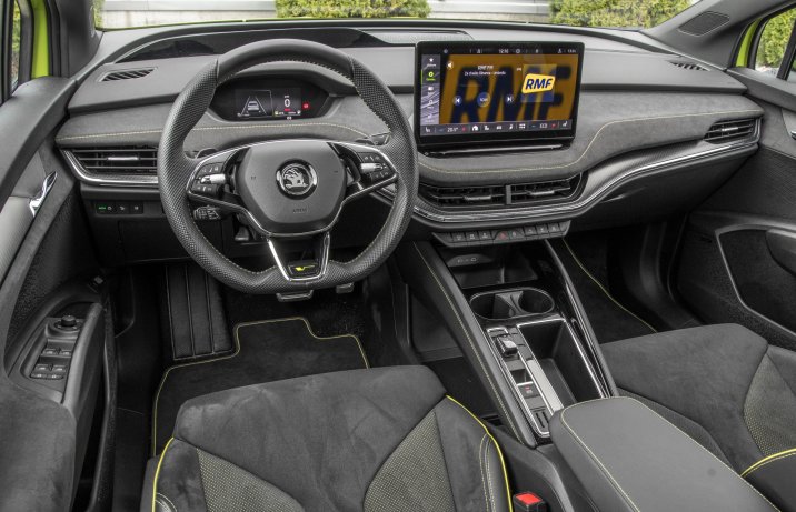 Skoda Enyaq Coupe - kokpit