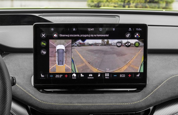 Skoda Enyaq Coupe - kamery