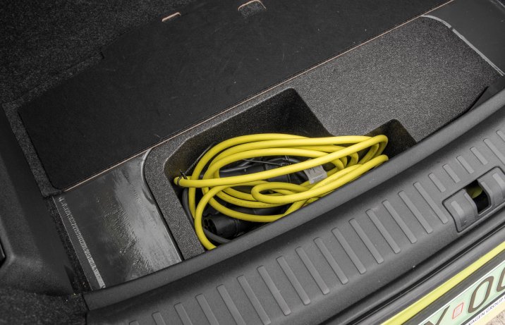 Skoda Enyaq Coupe - schowek pod bagażnikiem