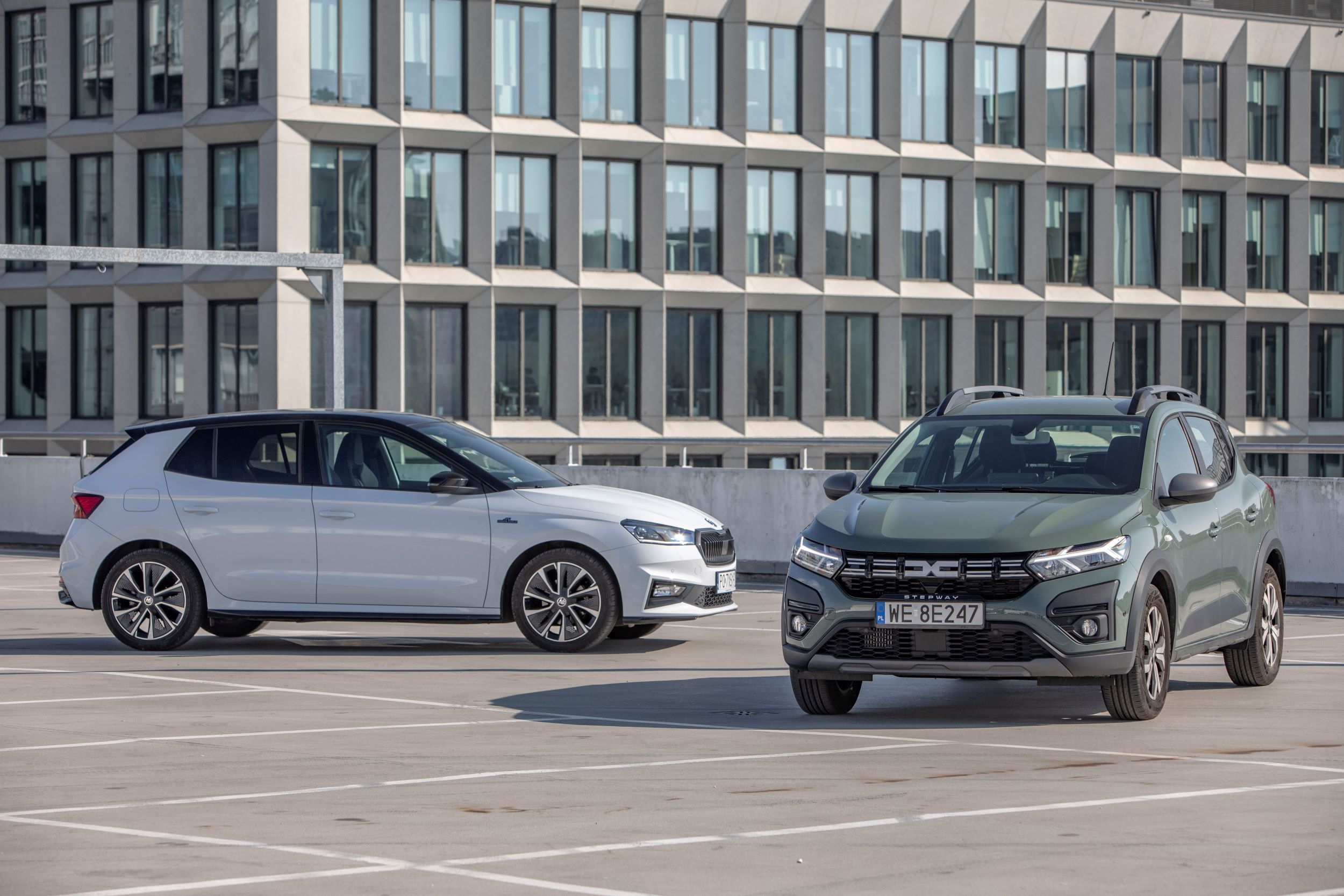 Dacia Sandero, Skoda Fabia 3