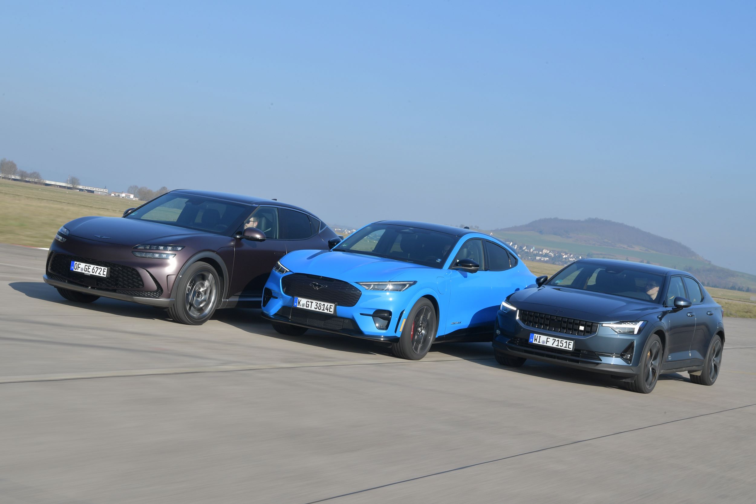 Ford Mustang Mach-E, Genesis GV60, Polestar 2 - 3