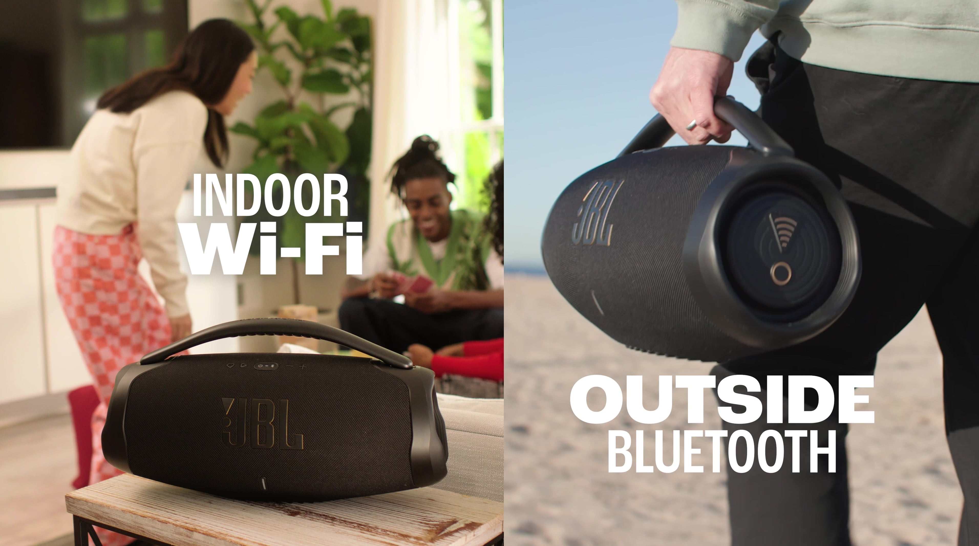 JBL Boombox 3 Wi-Fi  – wewnątrz i na zewnątrz