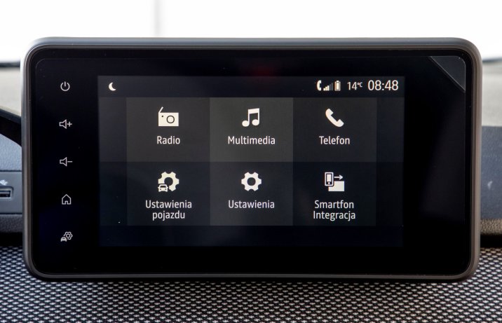 Dacia Sandero - ekran