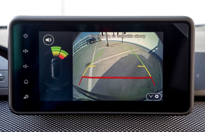 Dacia Sandero - kamera