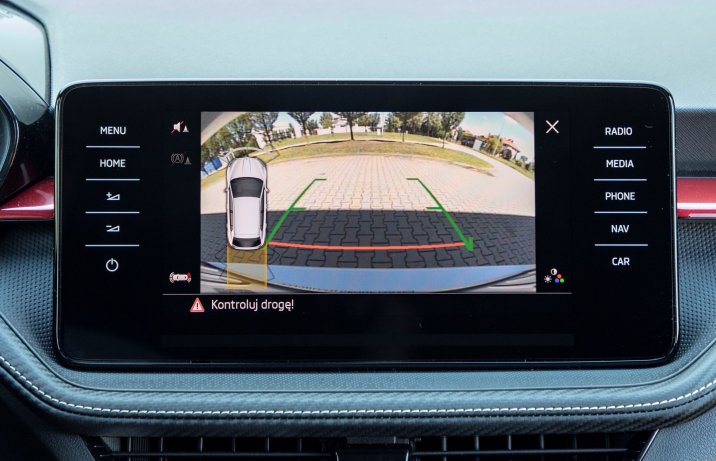 Skoda Fabia - kamera