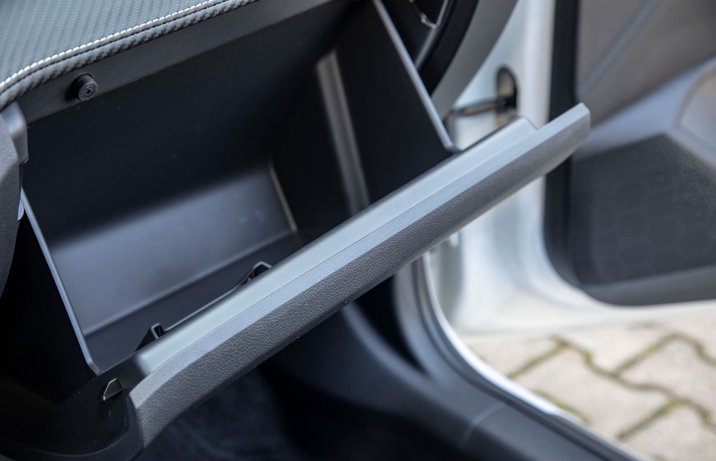 Skoda Fabia - schowek