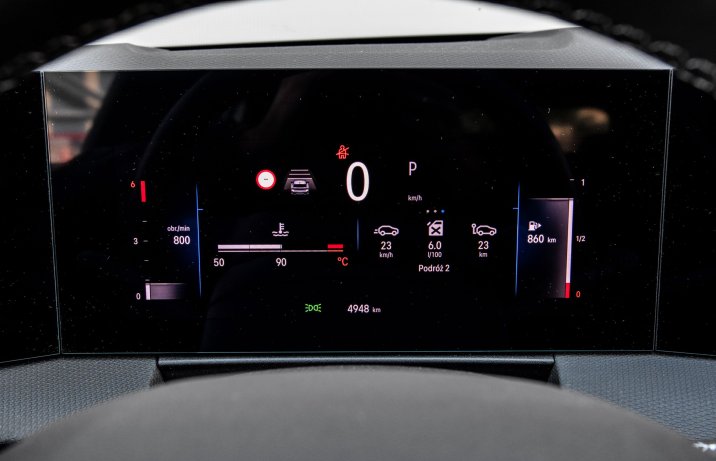 Opel Astra 1.5 Diesel 130 A8 - zegary