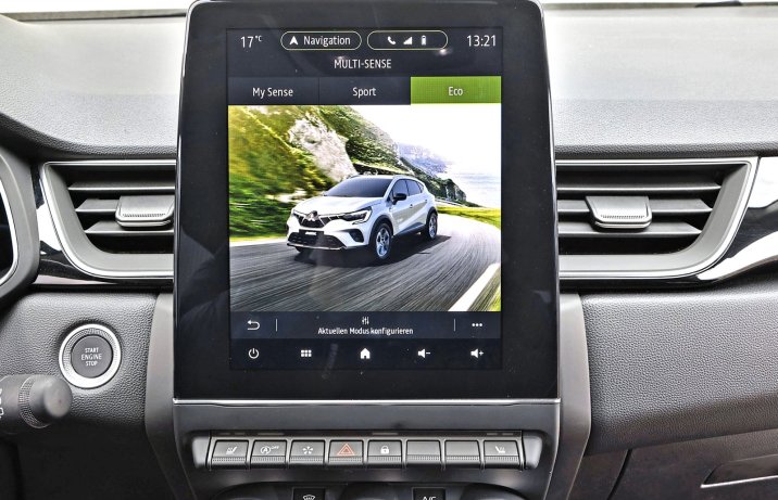 Mitsubishi ASX 1.3 M Hybrid 7DCT – ekran centralny