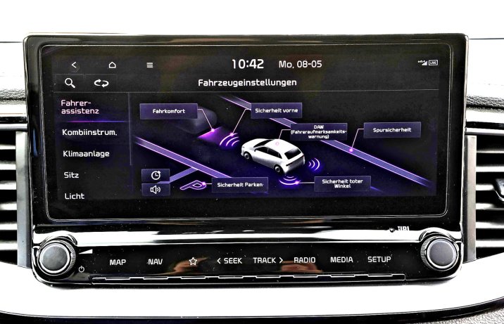 Kia XCeed 1.5 T-GDI 7DCT – centralny ekran