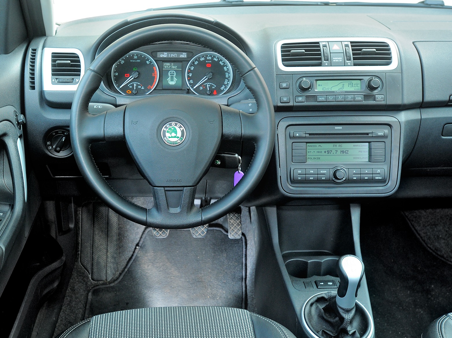 skoda roomster deska