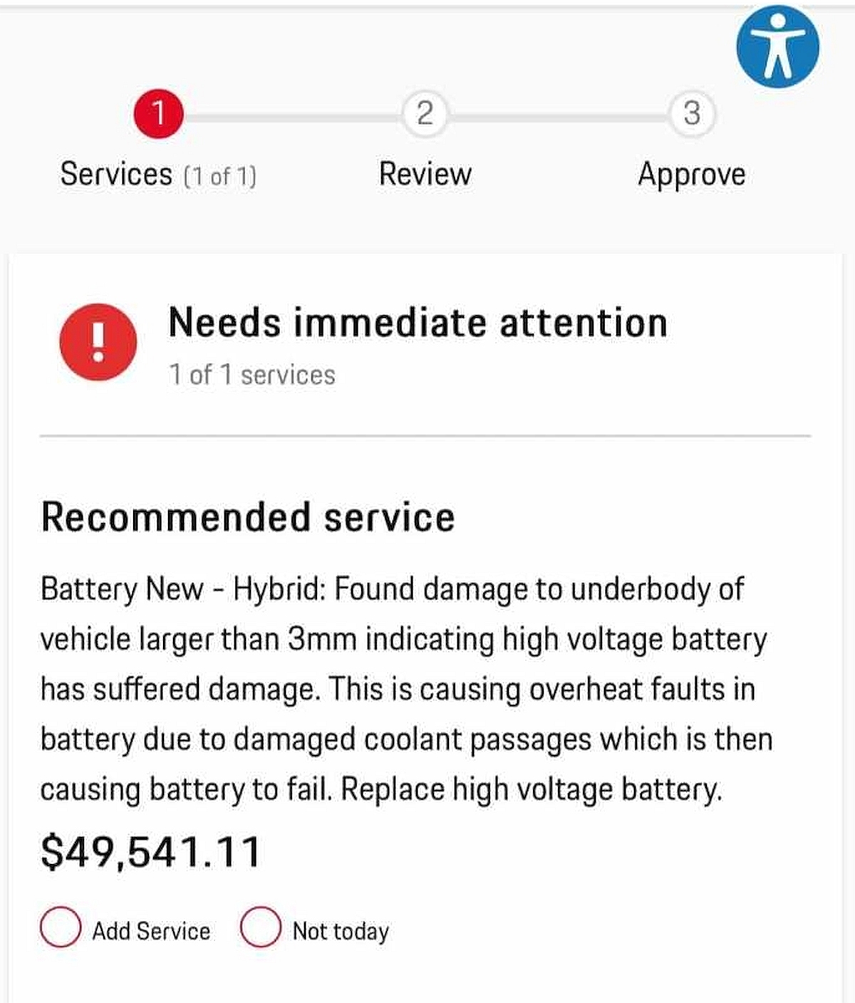 naprawa PorscheTaycan Turbo