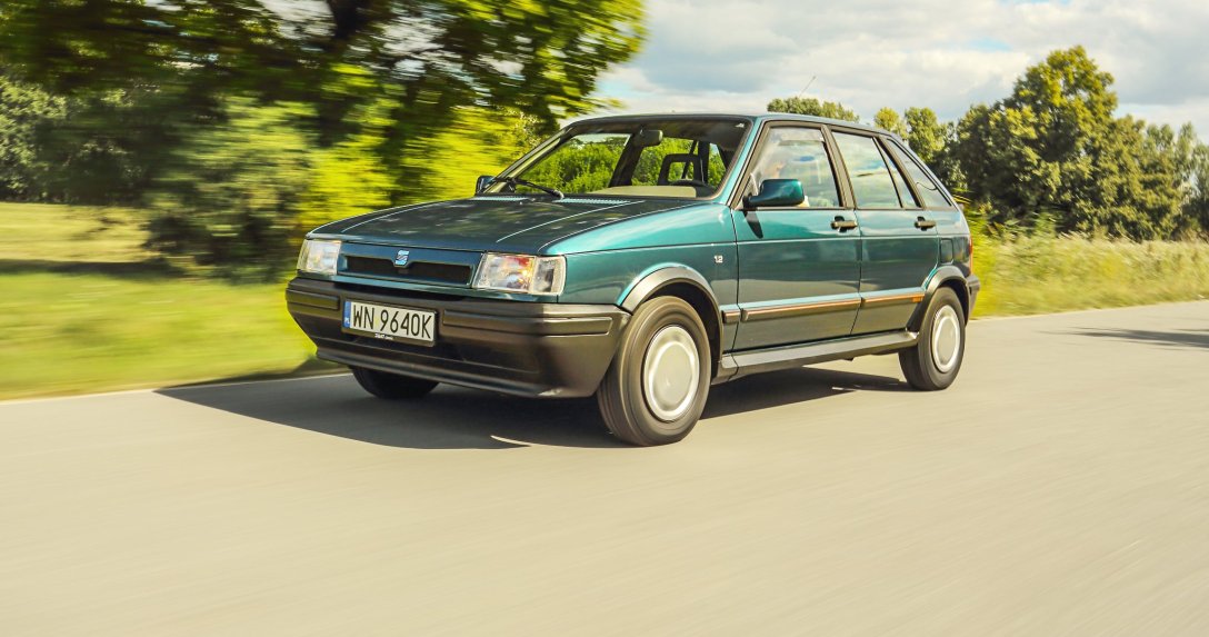 Seat Ibiza I – przód w ruchu