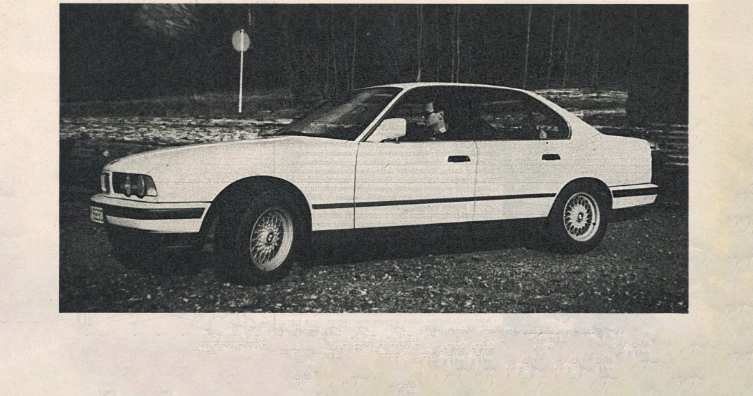 BMW 535i (E34) – bok