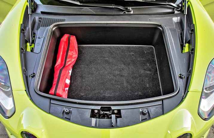 Alpine A110 GT – bagażnik z przodu