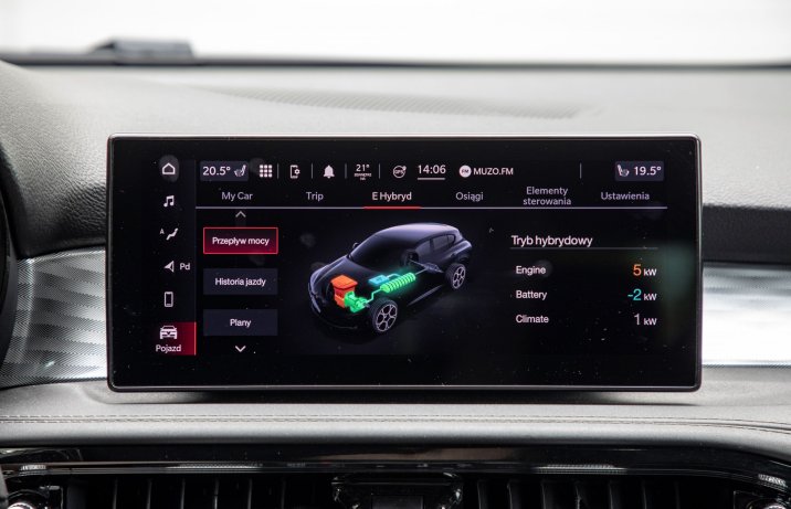 Alfa Romeo Tonale - ekran